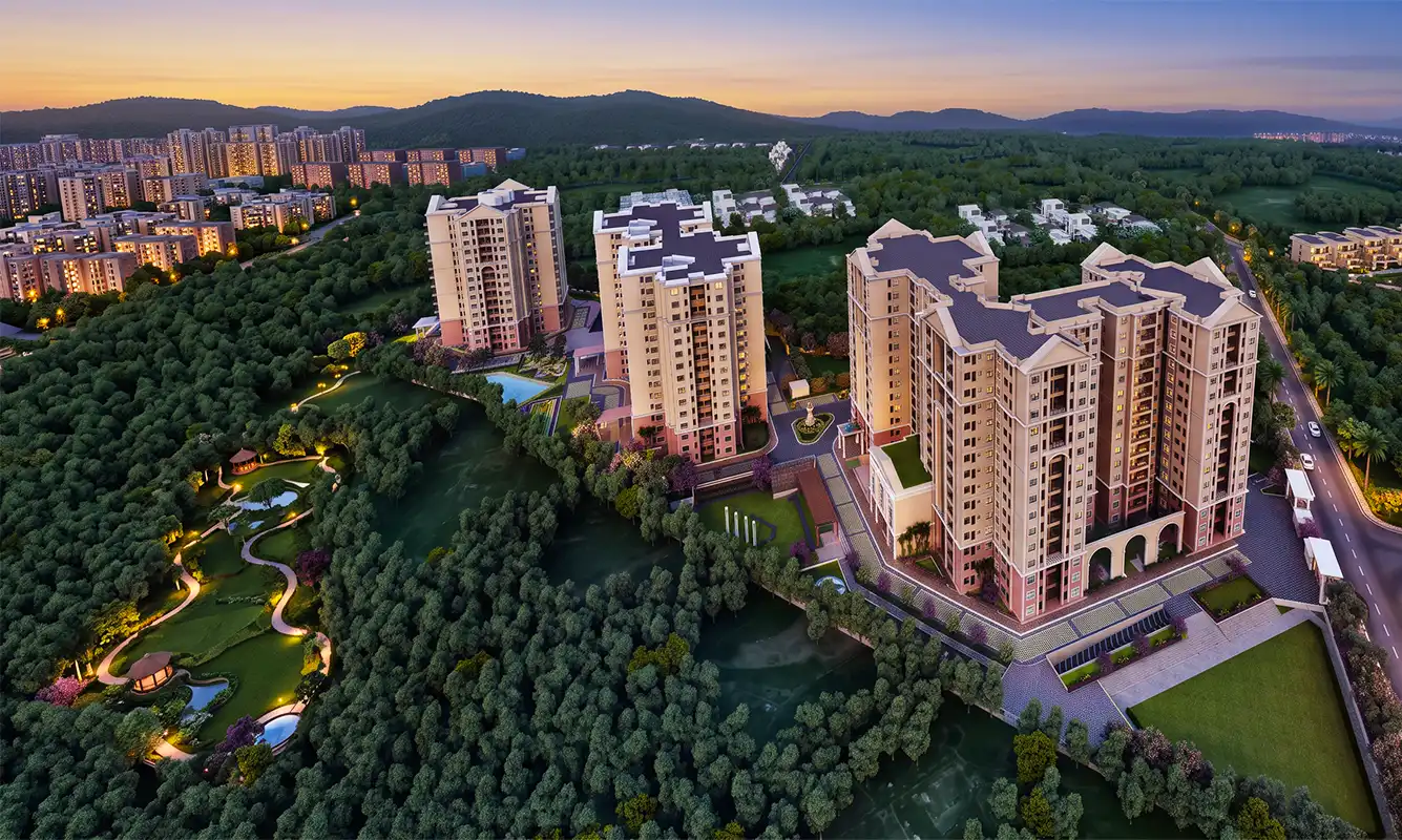 Ramky Lumina residential tower elevation